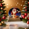 Christmas souvenir, Santa Claus crystal ball ornament, Christmas-themed decoration, Christmas souvenir Application Scenario